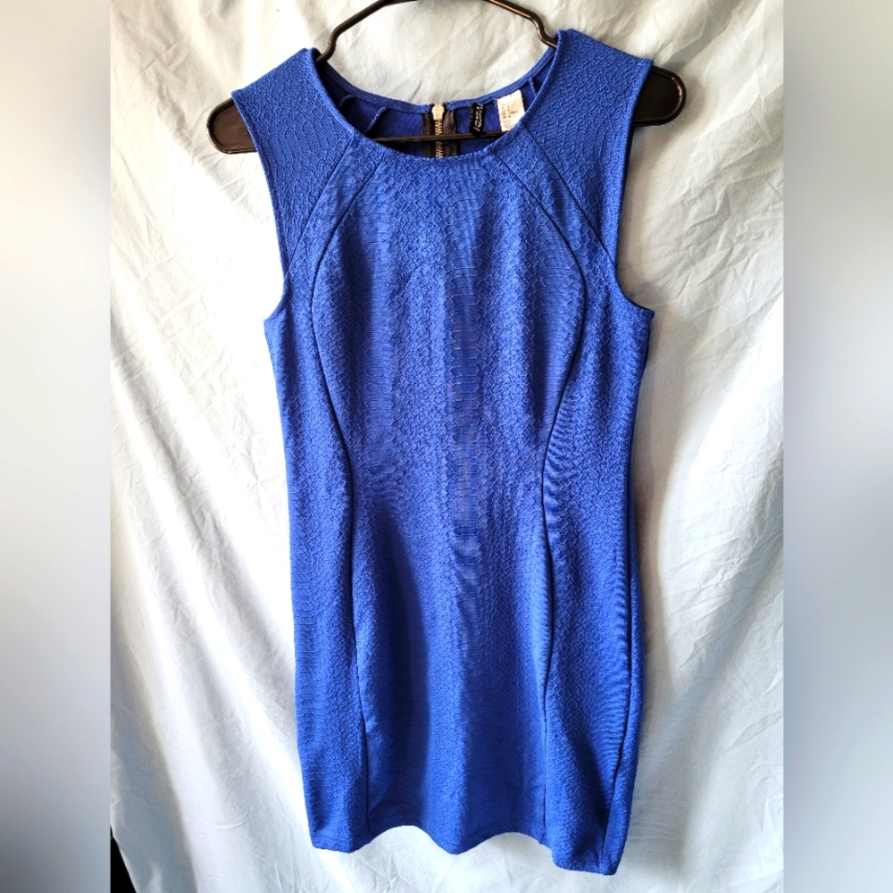 H&M bodycon royal blue dress (US 8)